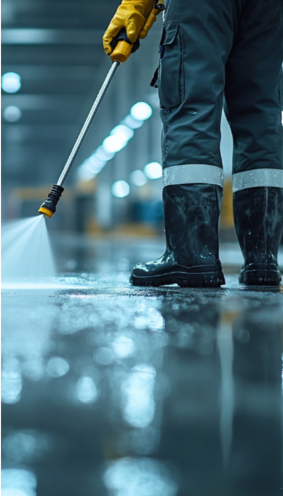 Commercial concrete floors