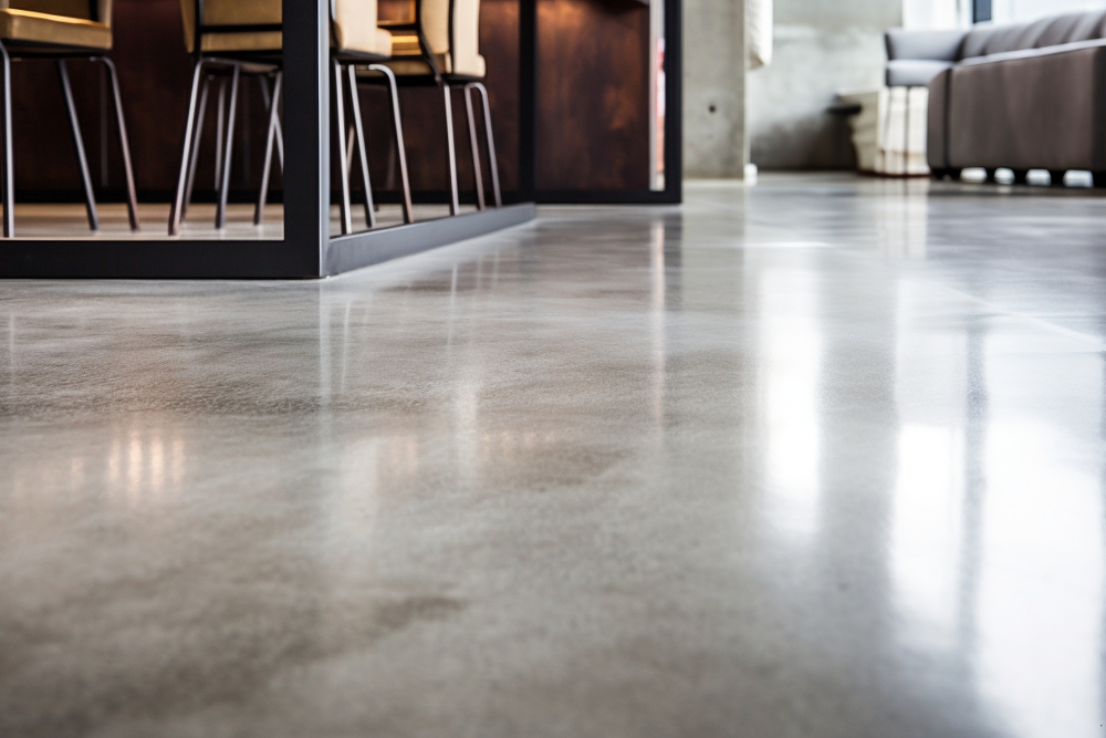 stained concrete floors