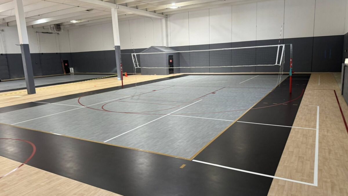 tennis court resurfacing