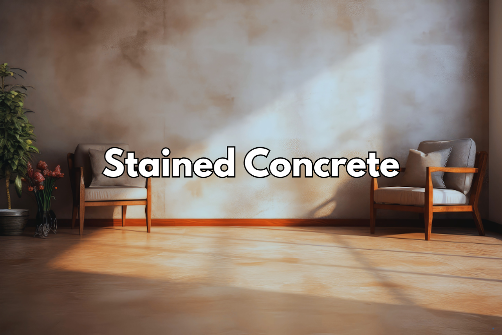 Residential Stained Concrete
