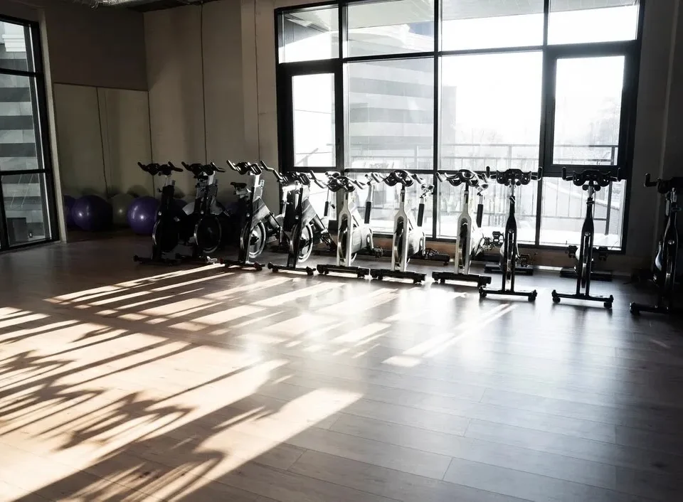Gym floor resurfacing and refinishing showing differences in surface repair and restoration depth