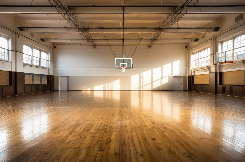 Hardwood Gym Flooring in Denver