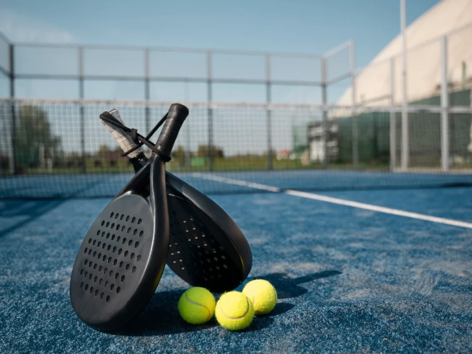 Outdoor pickleball court with a newly resurfaced playing surface designed for durability and year-round performance in Colorado.