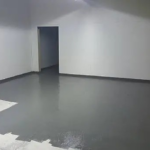Epoxy basement flooring with a durable and seamless finished surface