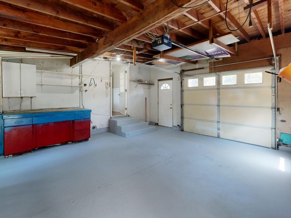 Garage floor epoxy coating providing a durable, easy-to-clean surface